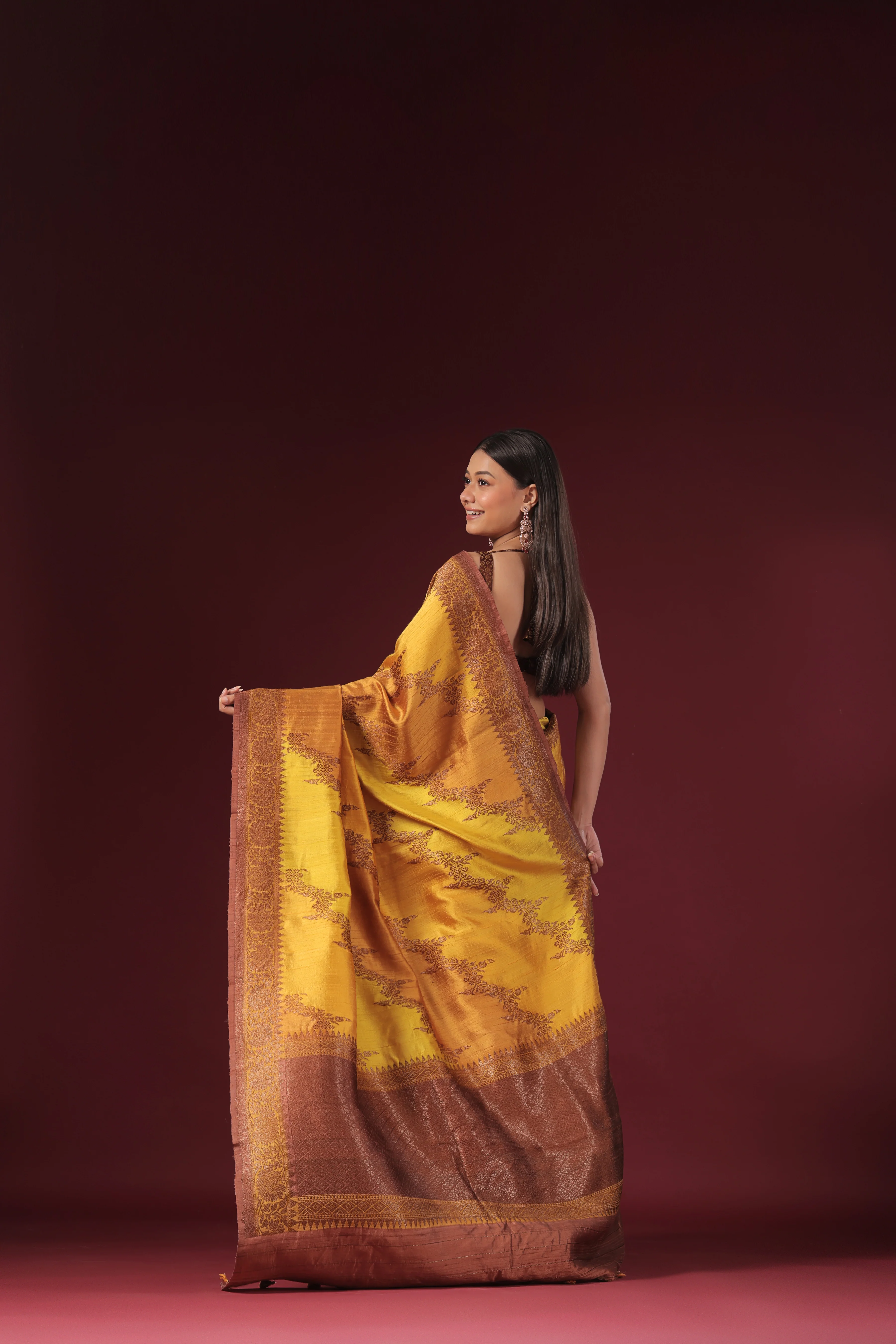 Rangkat Raw Silk Banarasi - Image 5