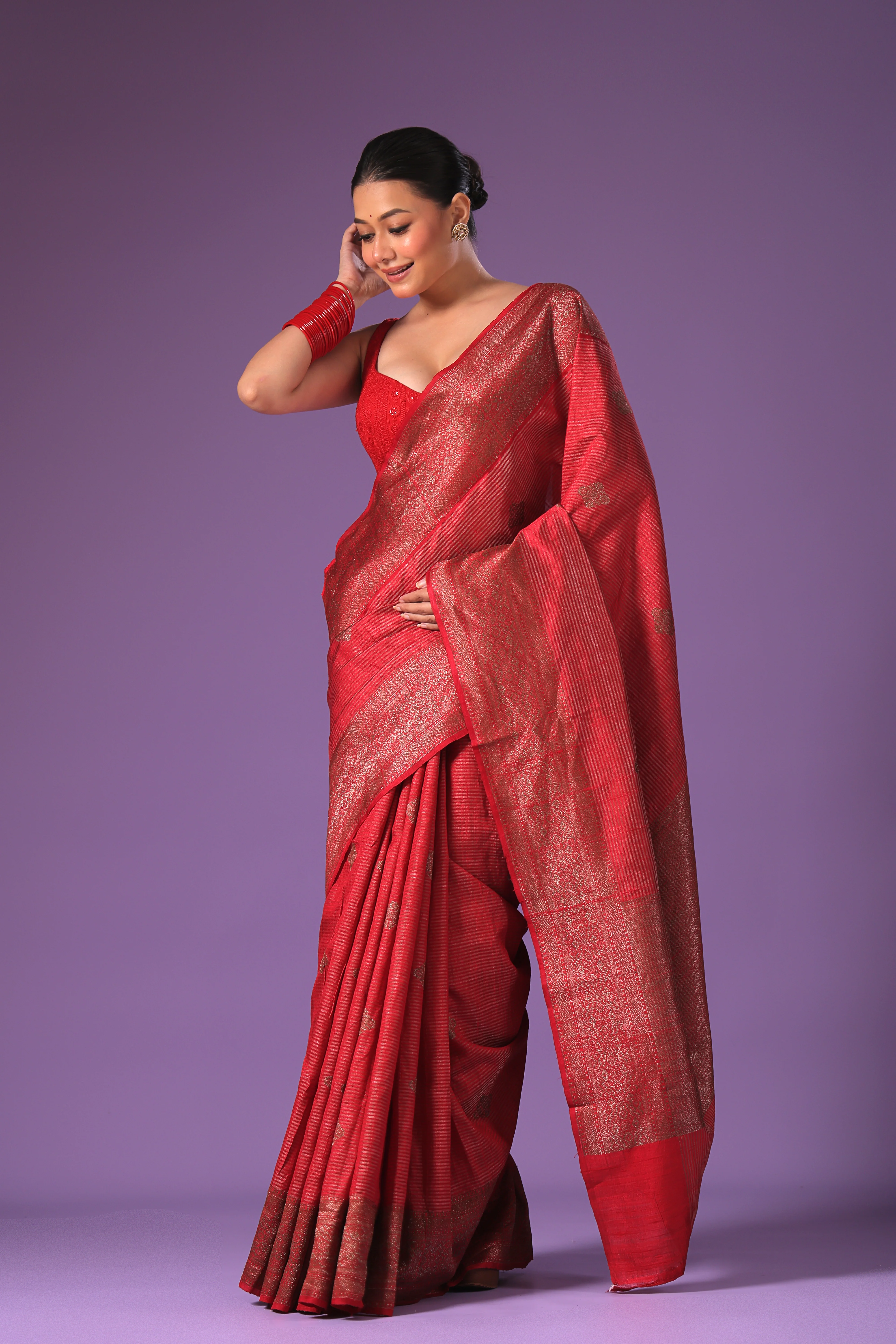 Raw Silk Banarasi - Image 3