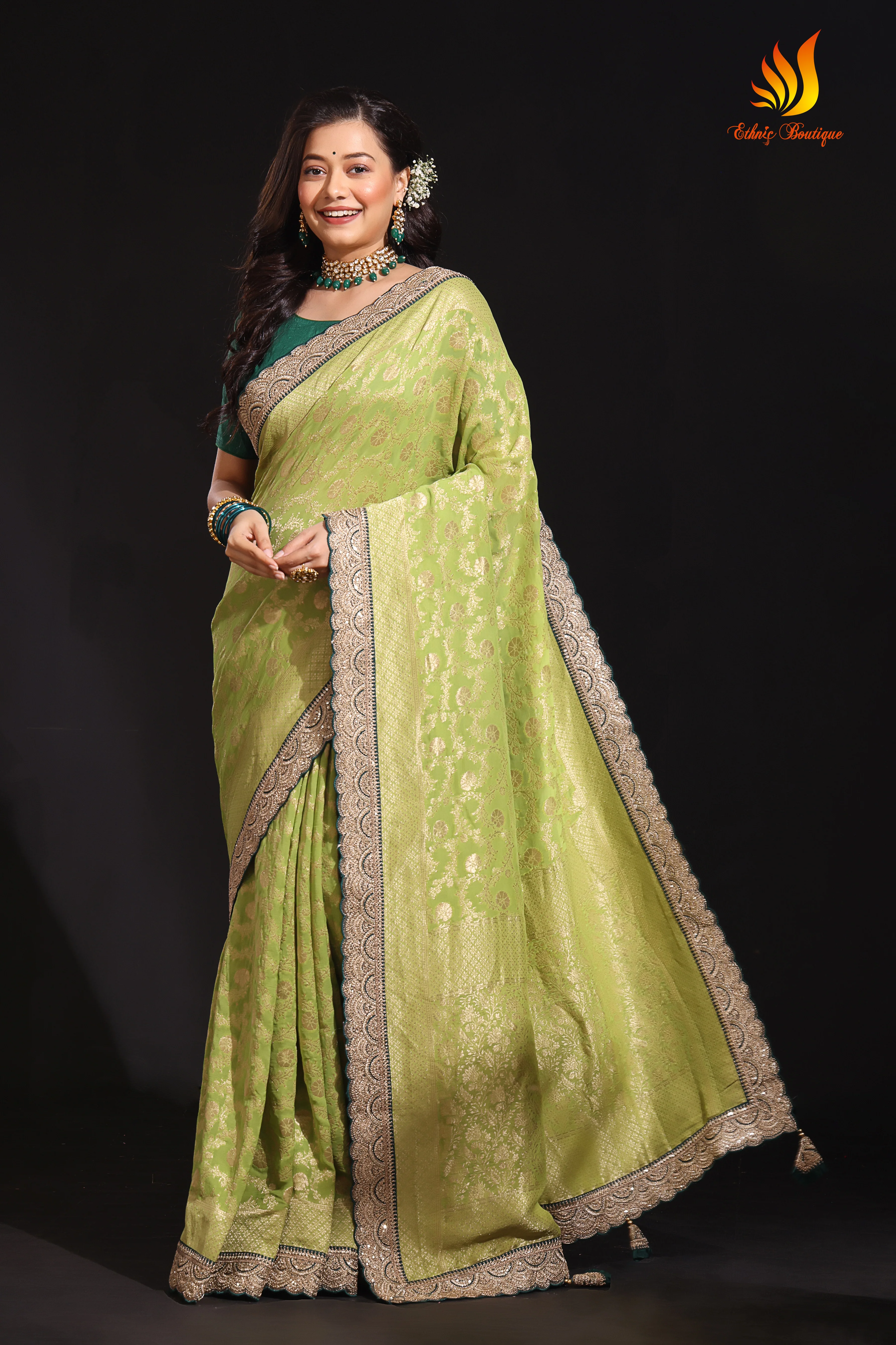 Semi Khaddi Banarasi - Image 3