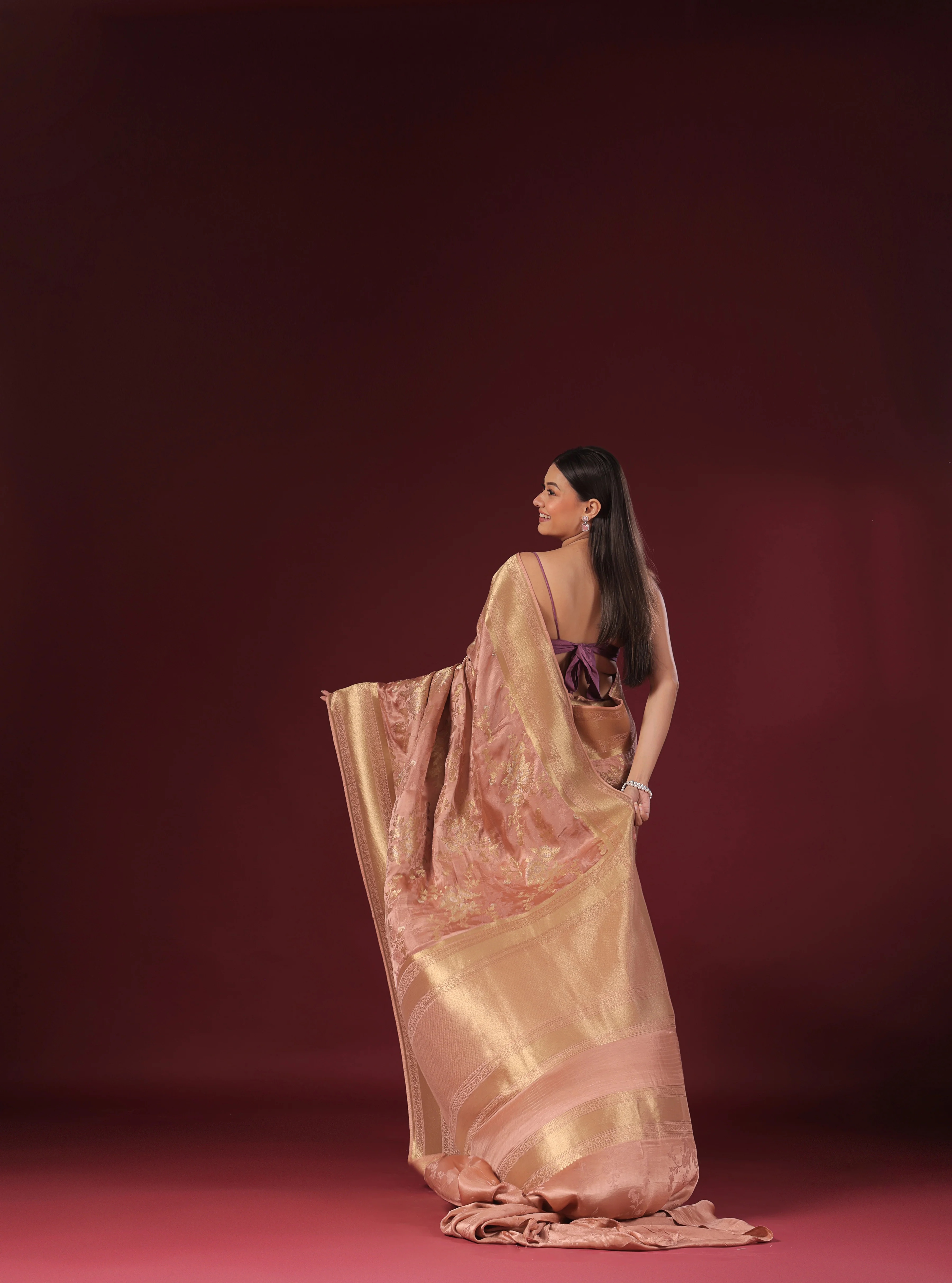 Semi Mashru Banarasi - Image 6
