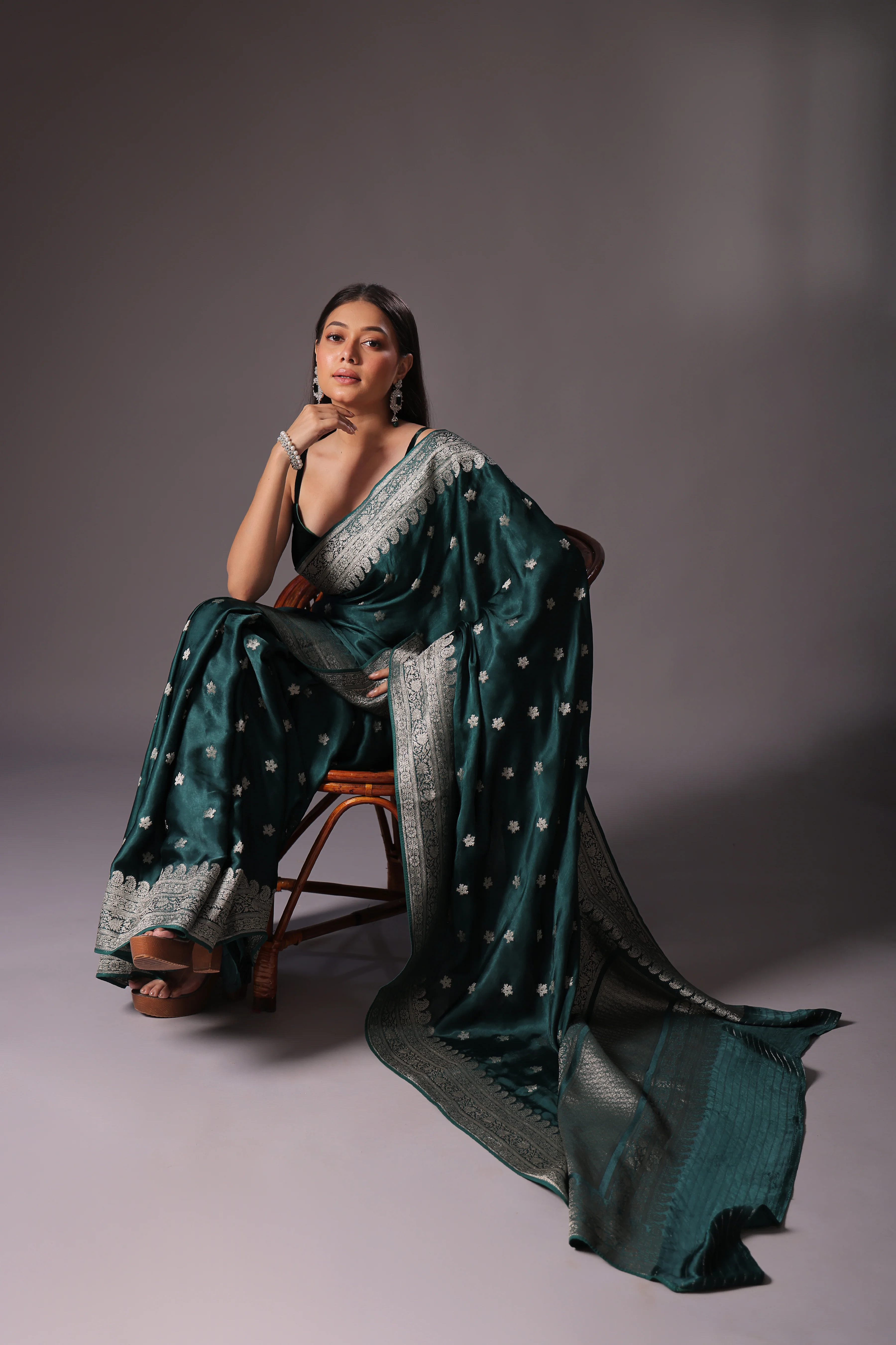 Semi Mashru Banarasi - Image 5