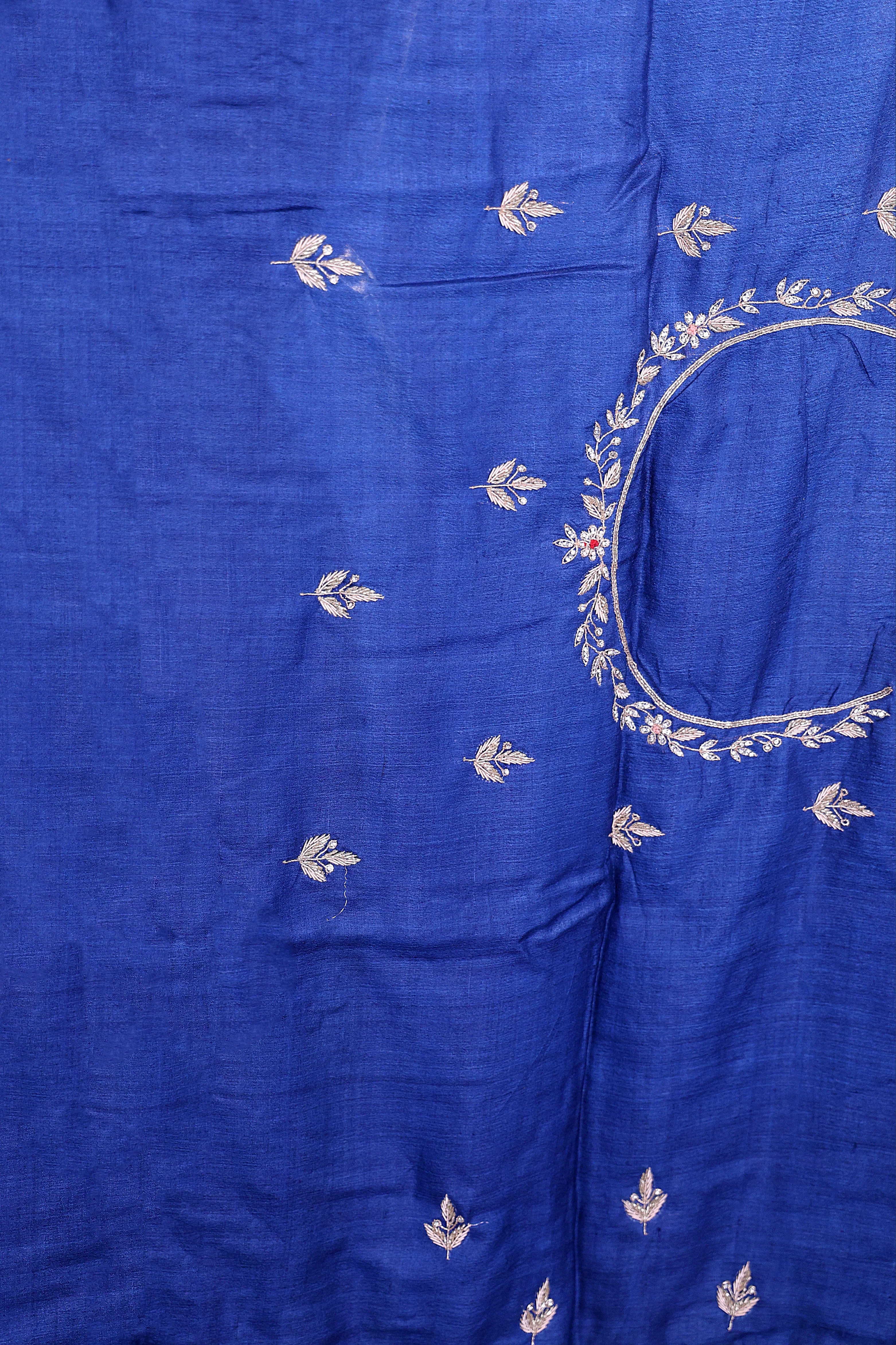 Tussar Zardosi Work - Image 5